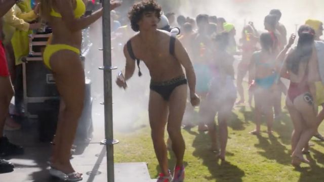 Versace Swim Trunks worn by Valerio (Jorge López) in Elite (S03E06)