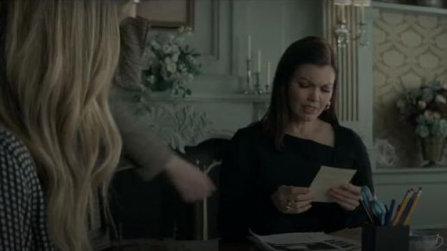 Li­man Mi­di Dress worn by Jessica Whitly (Bellamy Young) in Prodigal Son Season 1 Episode 17