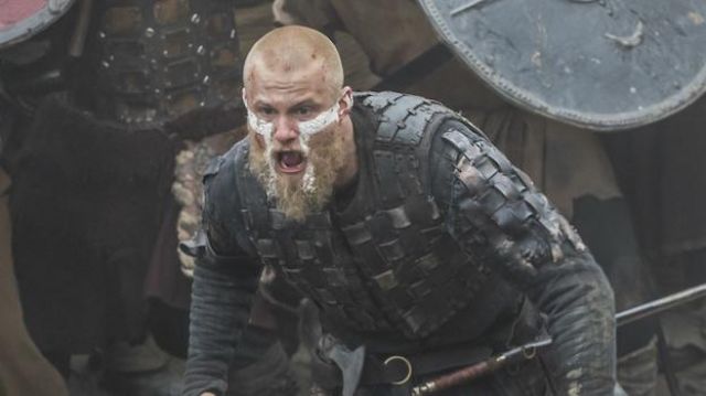 Leather Tunic worn by Bjorn Lothbrok (Alexander Ludwig) as seen in Vikings  (Season 5)