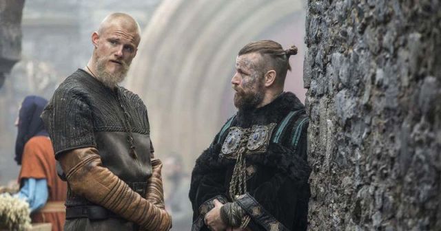 Leather Tunic worn by Bjorn Lothbrok (Alexan­der Lud­wig) as seen in Vikings (Season 5)