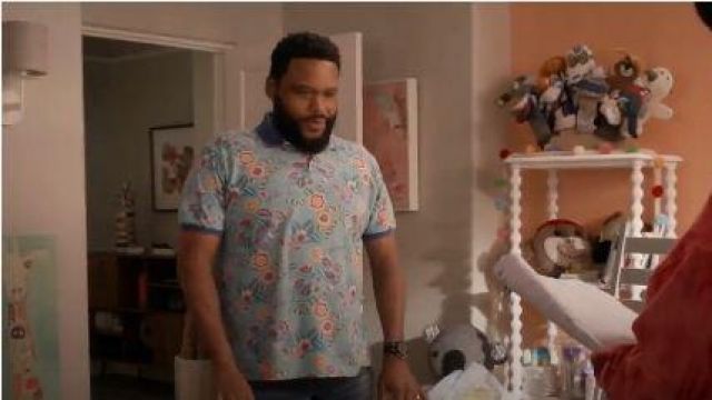 Po­lo Blue worn by Andre 'Dre' Johnson (Anthony Anderson) in black-ish Season 6 Episode 22