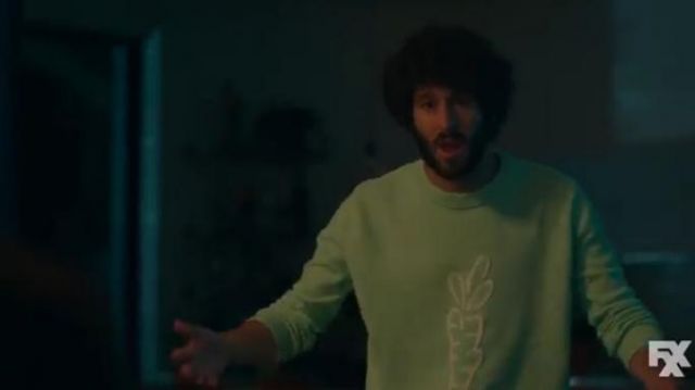 Sig­na­ture Car­rot Knit Sweater worn by Dave (Lil Dicky) in DAVE Season 1 Episode 10