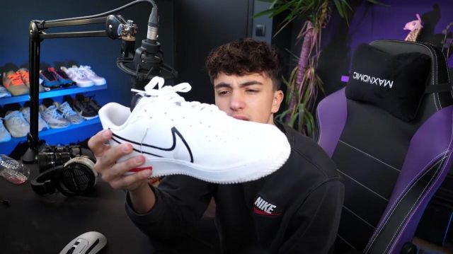 La paire de Nike Air Force 1 de Inoxtag dans la vidéo All my Sneakers ! Je vous montre toutes mes paires de chaussures (J'en ai vraiment beaucoup ????) 
