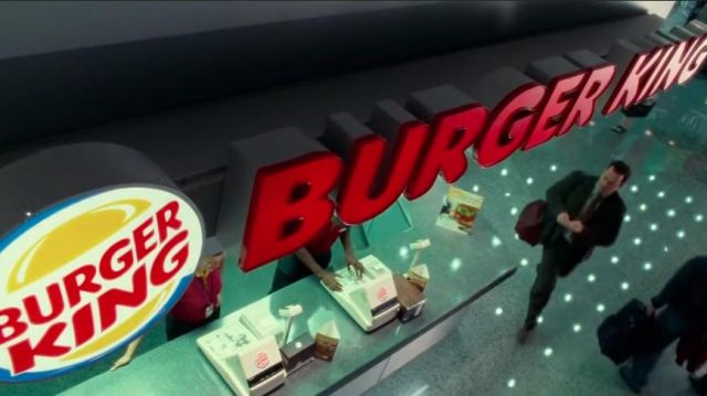 Burger King Burger eaten by Viktor Navorski (Tom Hanks) in The Terminal