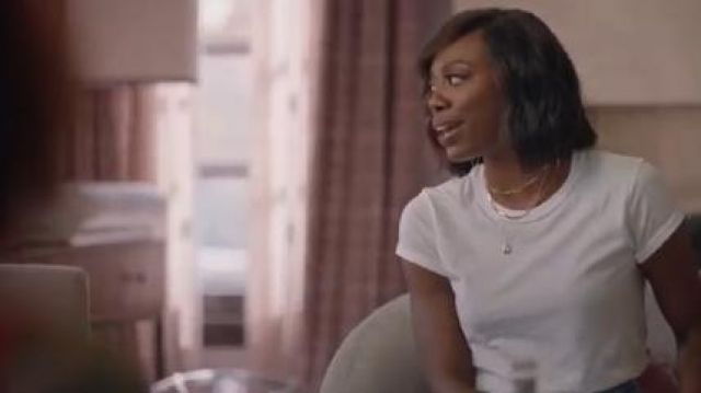White Tee worn by Molly Carter (Yvonne Orji) in Insecure Season 4 Episode 4