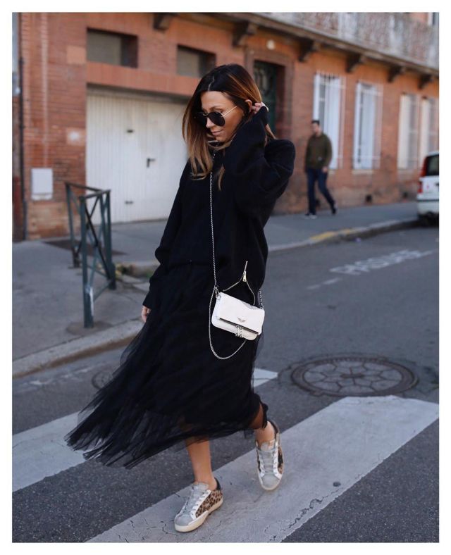 The skirt is Midi Layered Tulle Boohoo Cindy on his account Instagram @boho_addict