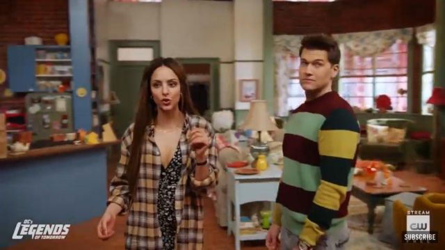 Colors Sweater worn by Nate Heywood (Nick Zano) in DC's Legends of Tomorrow (Season 5 Episode 14)
