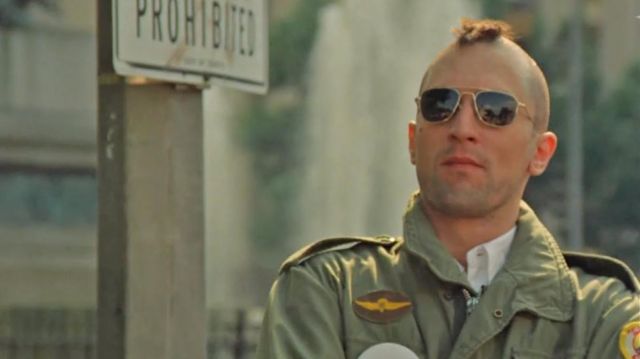 The military jacket worn by Travis Bickle (Robert DeNiro) in the movie Taxi Driver