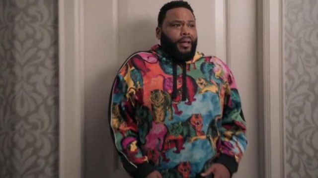 Multi Color Hoodie worn by Andre 'Dre' Johnson (Anthony Anderson) in black-ish Season 6 Episode 23