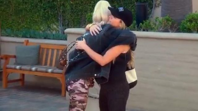 Palm Camo Leggins worn by Dorit Kemsley in The Real Housewives of Beverly Hills Season 10 Episode 4