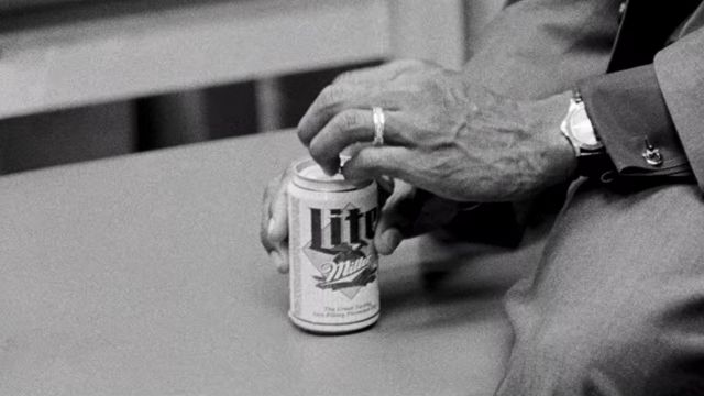 Miller Lite Beer drunk by Michael Jordan as seen in The Last Dance