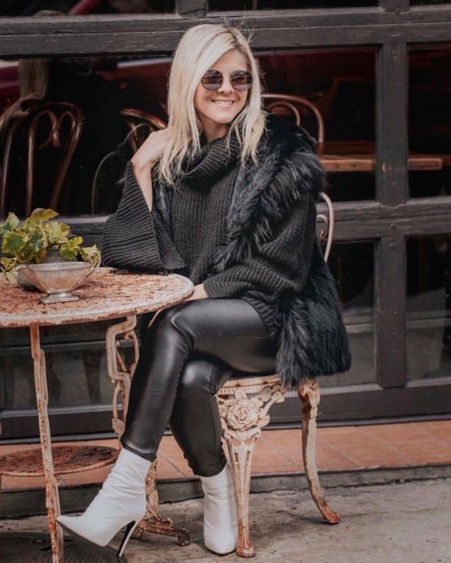 leather leggings fashion instagram 