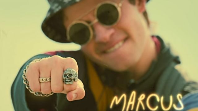 Skull Ring worn by Marcus (Cel Spellman) in White Lines (S01E01) | Spotern