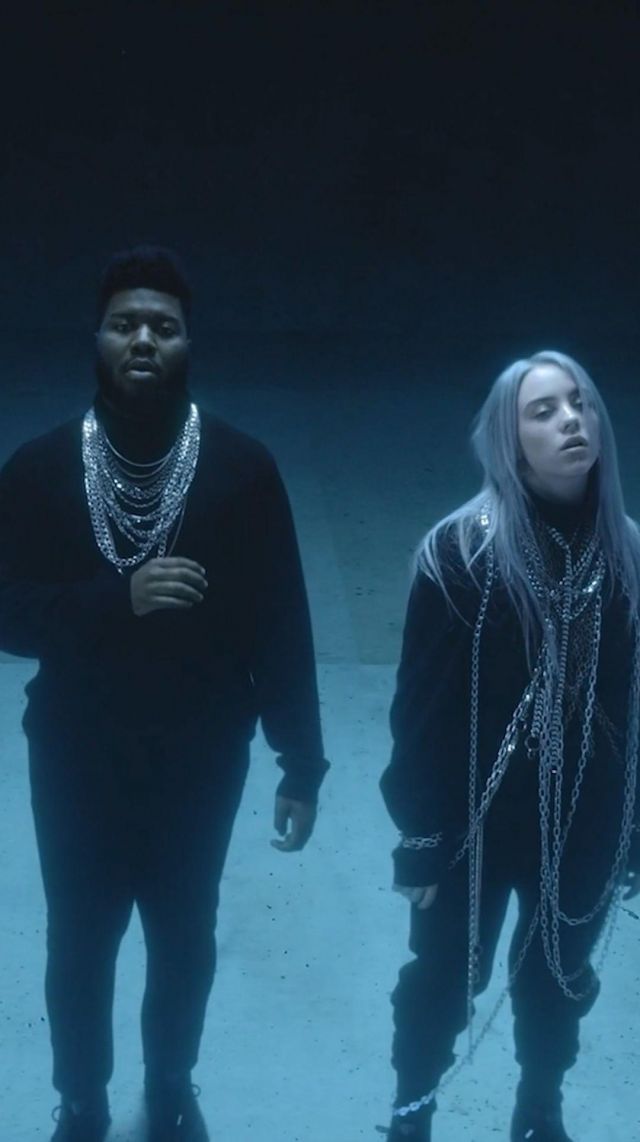 Hoodie with chains worn by Billie Eilish on her Instagram account @billieeilish