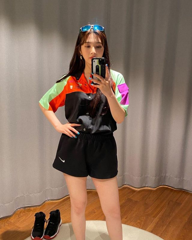 El top Nike Jordan que lució Joy en su cuenta de Instagram @_imyour_joy
