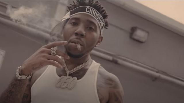 Dior B22 Green Silver sneakers worn by Jack Boy in Critical Condition feat.  YFN Lucci (Official Music Video)