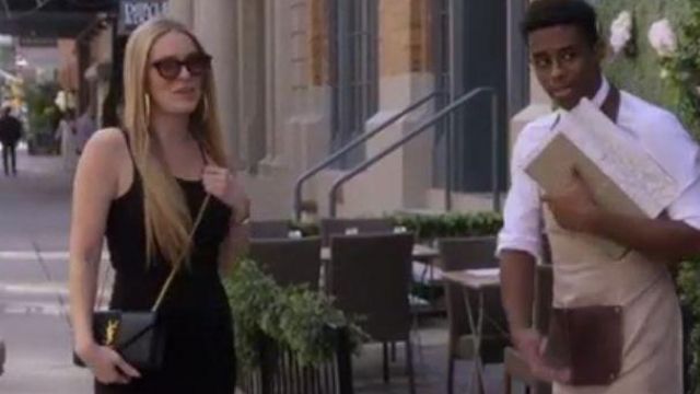 Black Ruched Side Dress worn by Leah McSweeney in The Real Housewives of New York City Season 12 Episode 8