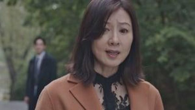 Alexander mcqueen Black Lace Blouse worn by Ji Sun Woo (Kim Hee-ae) in The World of the Married Season 1 Episode 15