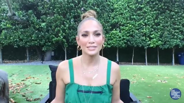 New Balance Staud Tissé Dessus portés par Jennifer Lopez dans L'émission the Tonight Show Starring Jimmy Fallon, le 23 Mai, à 2020