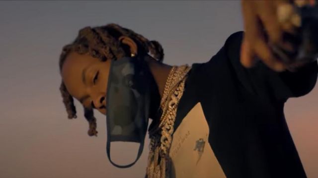 Louis Vuitton Blue Denim 'LV Trainer' Sneakers worn by Rich the Kid in  Racks On feat. YoungBoy Never Broke Again (Official Video)