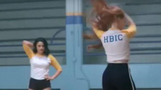 HBIC top worn by Cheryl Blossom (Madelaine Petsch) as seen in Riverdale (Season 1 Episode 11)