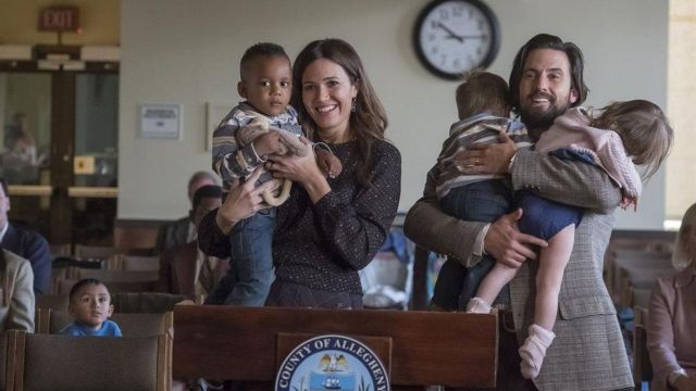 La ceinture marron portée par Jack Pearson (Milo Ventimiglia) dans This Is Us (S02E07)