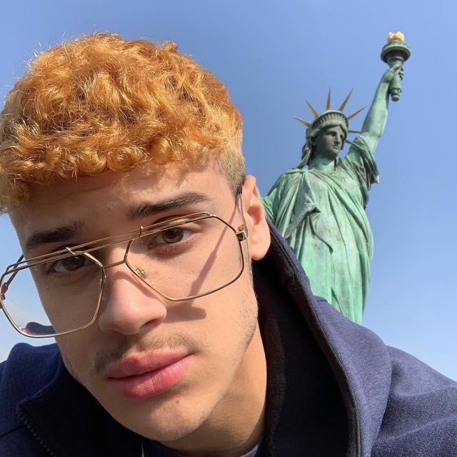 Les lunettes de vues de Ayoub sur son compte Instagram @crazymcc
