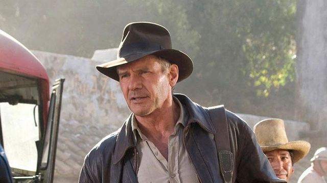 Chapeau porté par Indiana Jones (Harrison Ford dans Indiana Jones et le Royaume du Crâne de Cristal