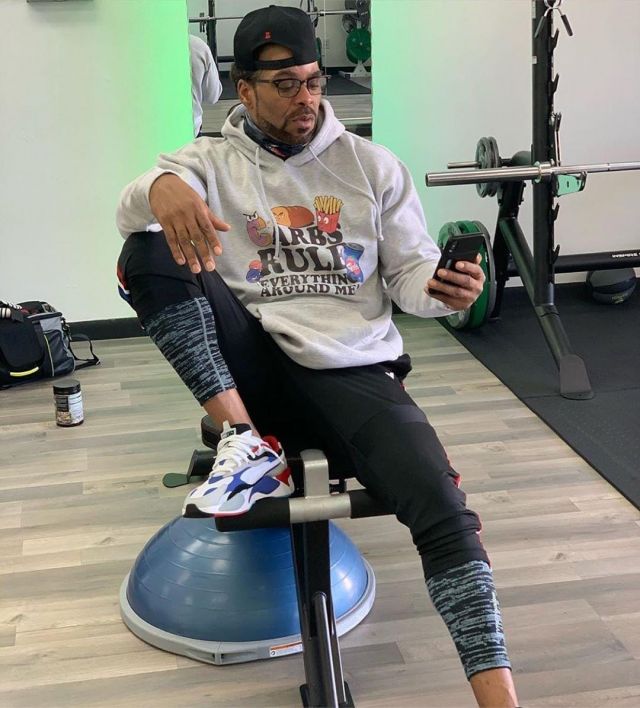 Puma RS-X3 Puzzle trainers sneakers worn by Method Man on his Instagram account @methodmanofficial