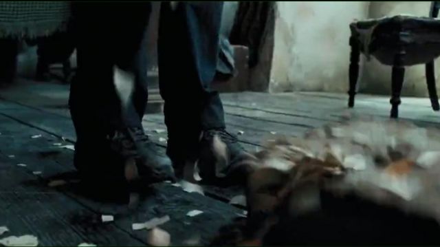Shoes worn by Harry Potter (Daniel Radcliffe) in Harry Potter and the Prisoner of Azkaban