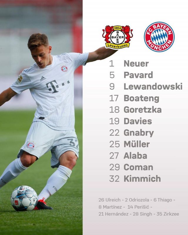 Adidas FC Bayern Munich Away 19/20 jersey worn by Joshua Kimmich on the Instagram account of @fcbayern