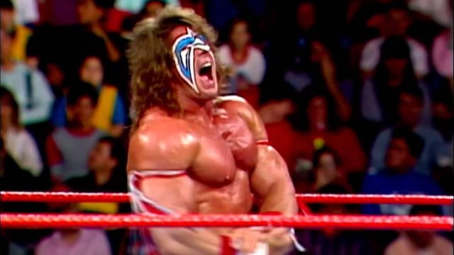Facemask worn by The Ultimate Warrior for WWE