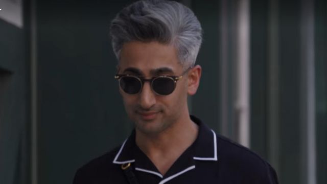 The sunglasses worn by Tan France in the show Queer Eye (S05E04)