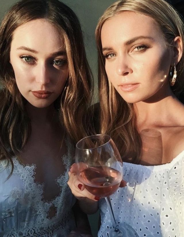 White Lace Dress Worn By Alycia Debnam Carey On Instagram
