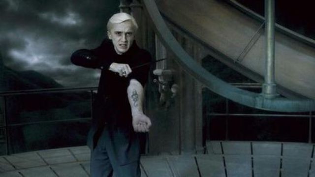 The jacket of Draco Malfoy (Tom Felton) in Harry Potter and the half-blood Prince