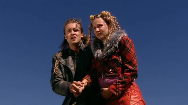 Tartan Plaid Zip Jacket worn by Amber (Beth Allen) as seen in The Tribe (Season 3)