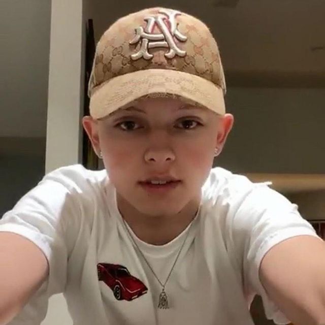 Gucci hat cap worn by Jacob Sartorius on the Instagram account of @jacobsoftiesgc 