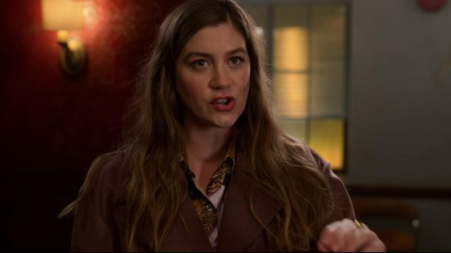 Abstract Print Shirt worn by McAfee Westbrook (Laura Dreyfuss) in The Politician (S02E04)