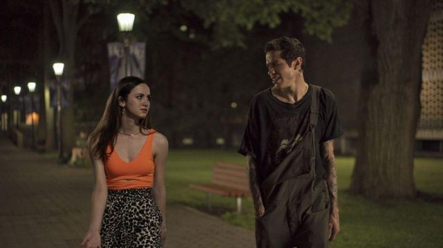 Brown Dungarees worn by Scott Carlin (Pete Davidson) in The King of Staten Island