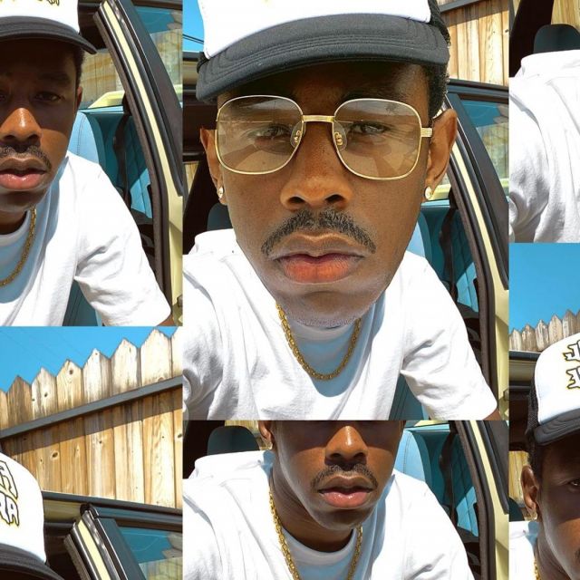 Eyeglasses worn by Tyler, The Creator on his Instagram account @feliciathegoat