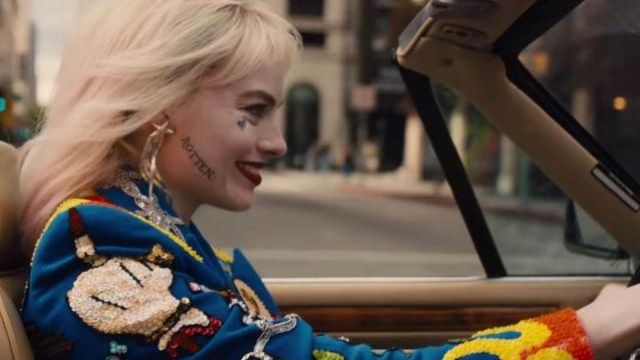 Printed Blazer worn by Harley Quinn (Margot Robbie) as seen in Birds of Prey (and the Fantabulous Emancipation of One Harley Quinn)