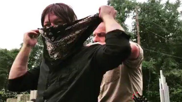 The bandanna Daryl Dixon (Norman Reedus) in The Walking Dead (Season 4)