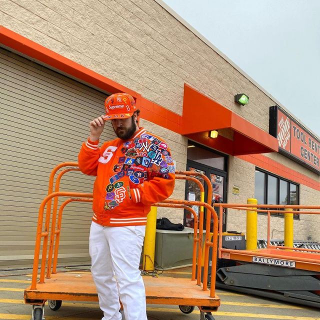 mlb supreme jacket