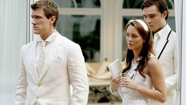 Marc Jacobs White Dress worn by Blair Waldorf (Leighton Meester) in Gossip Girl (Season 2 Episode 1)