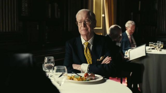 Aviateur verres porté par Michael Caine comme on le voit dans le Principe