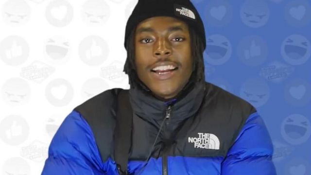 The jacket The North Face scope by Koba LaD in the video Interview "I like half" with Koba LaD #5