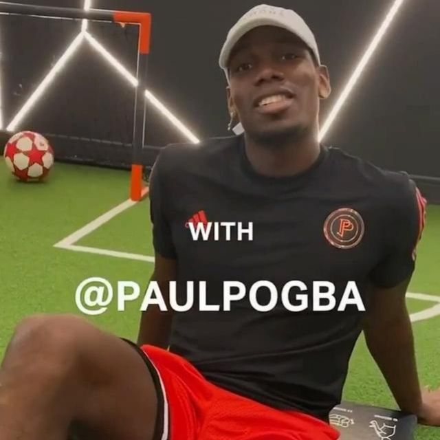 Le maillot Adidas porté par Paul Pogba sur son compte Instagram @paulpogba 