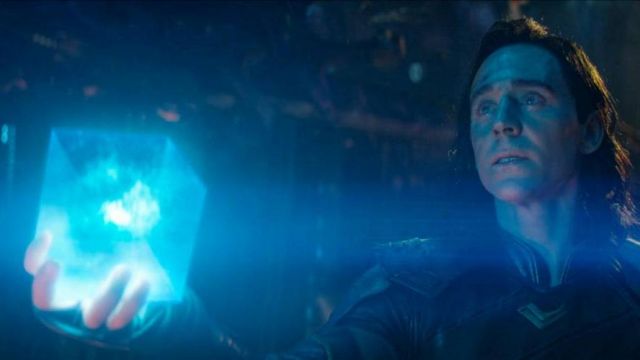 The replica of the Tesseract, Loki (Tom Hiddleston) in the Avengers : Endgame