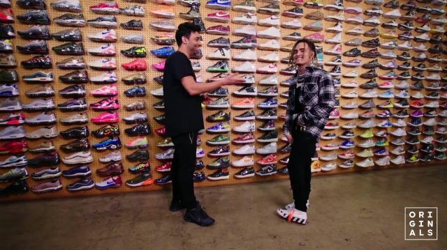lil pump goes sneaker shopping with complex