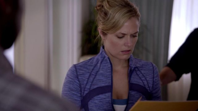 Lululemon Jacket of Juliet O'Hara (Maggie Lawson) in Psych (S06E16)